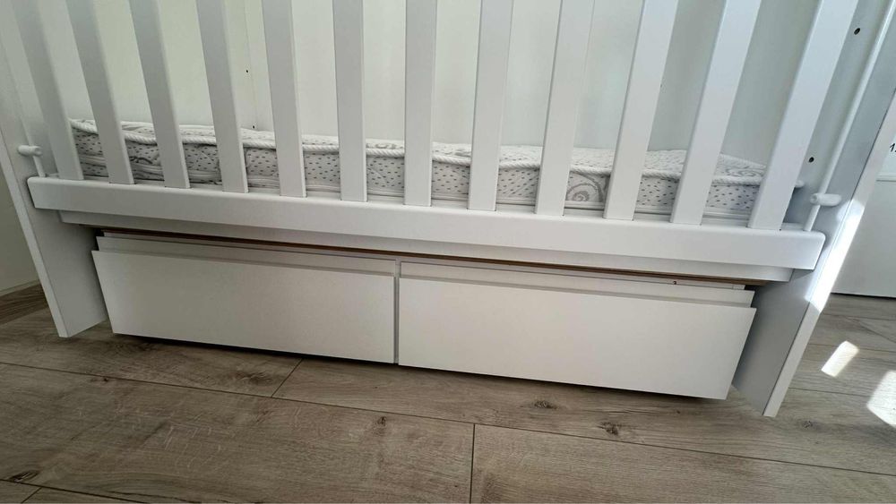 Дървено детско легло ( люлеещ механизъм)