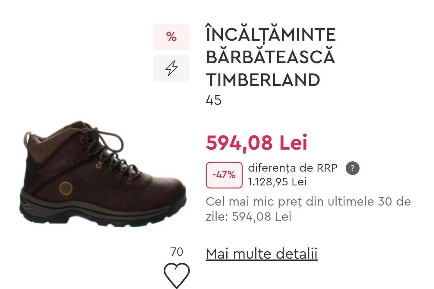 Vand ghete Timberland nr. 39.5