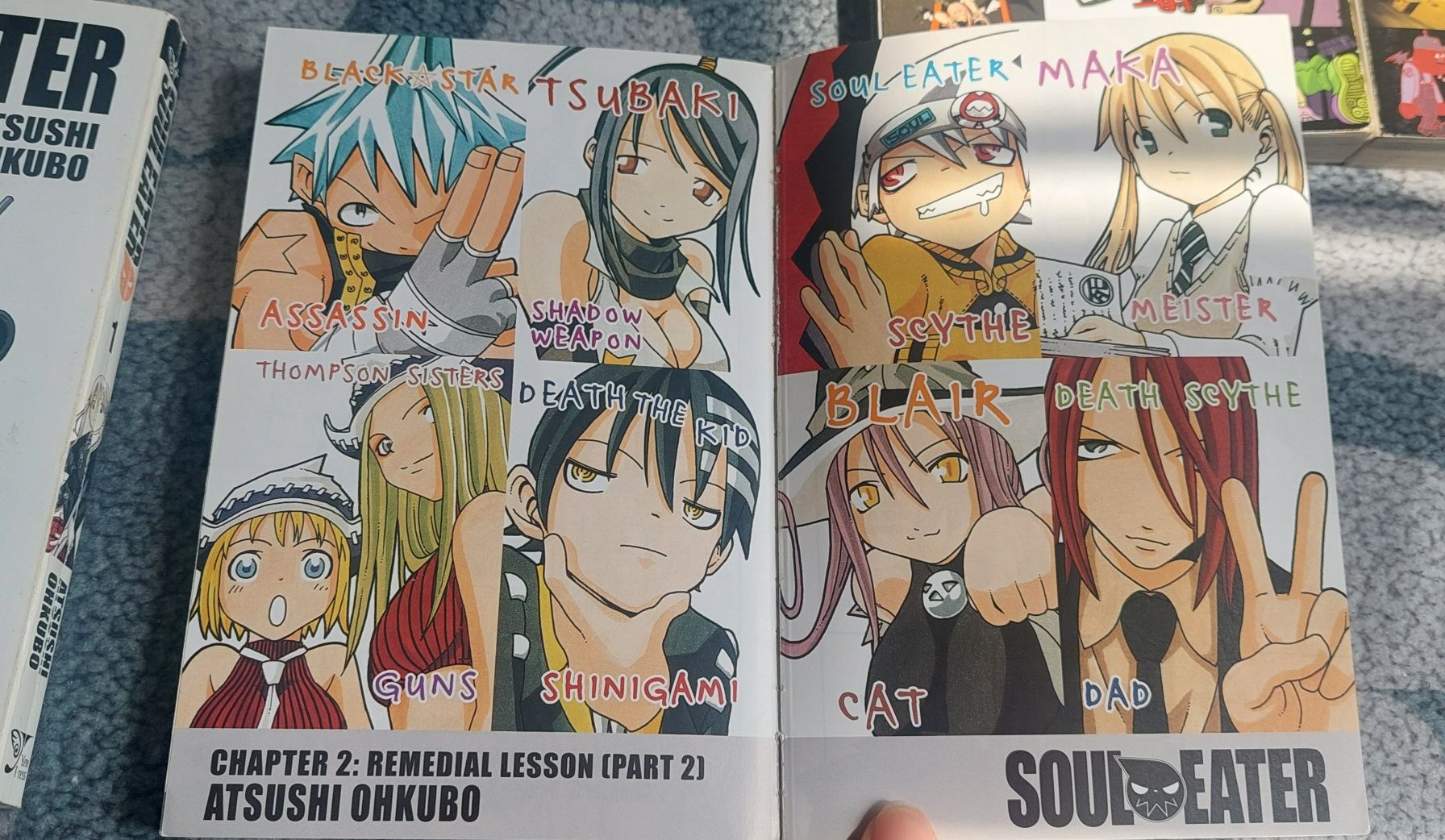 Soul Eater manga 1-4