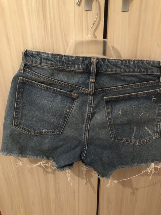 Дънков къс панталон