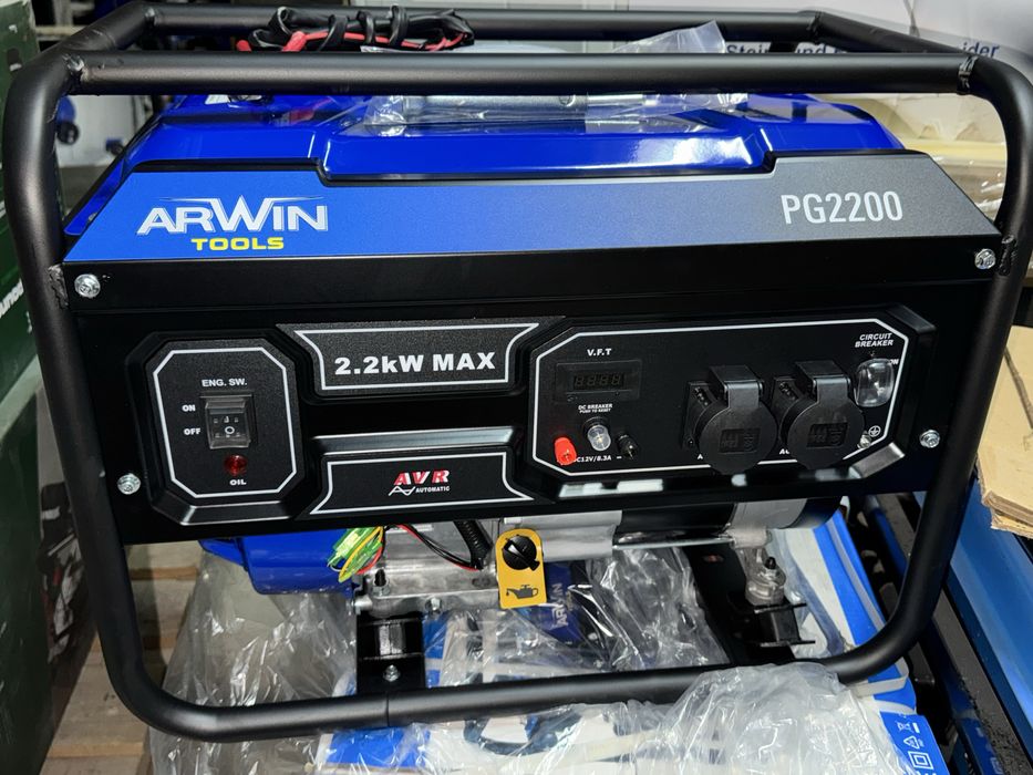 Generator de curent pe benzina Arvin 4t 2,2 kw