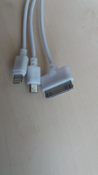USB Кабел за зареждане 3в1