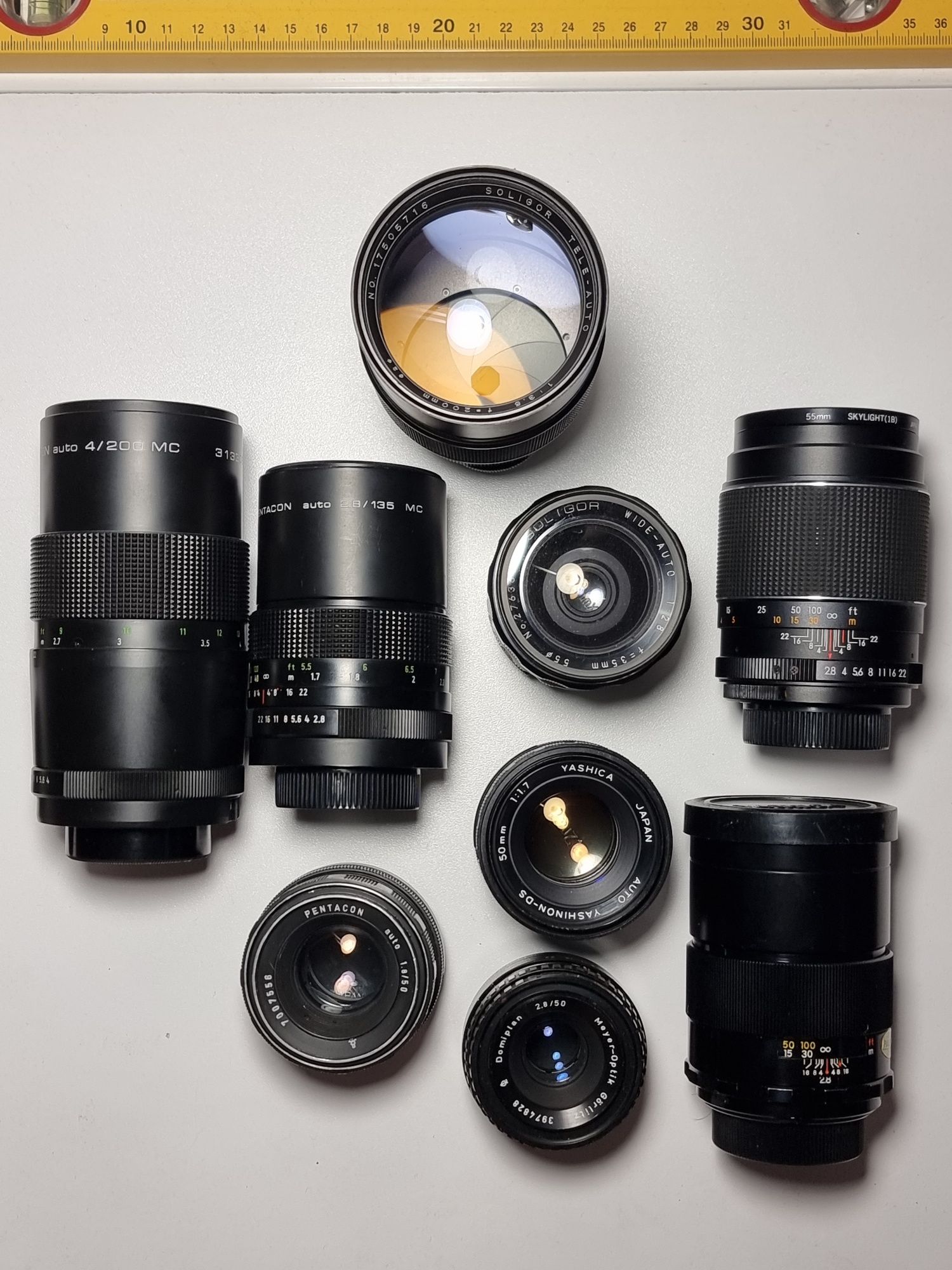 Lot accesorii aparate foto vintage peliculă