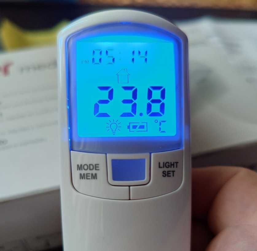 Termometru fara atingere Beurer FT100, pentru bebe, mancare, lichide