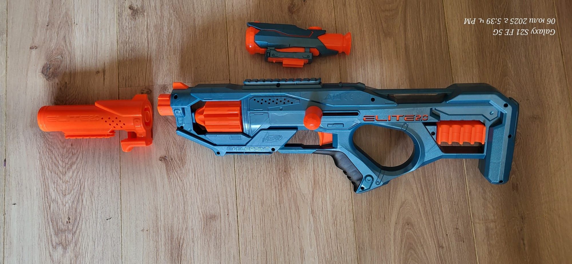 Продавам бластер/нерф  NERF Elite 2.0 EAGLEPOINT.

Добро състояние. Съ