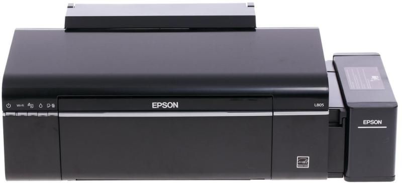 Почти новый !Принтер Epson L805 черный куплена была 23года