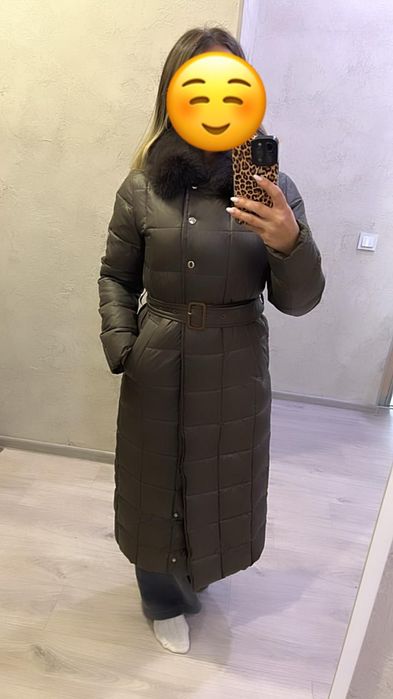 Продам теплую и очень легкую куртку-пальто