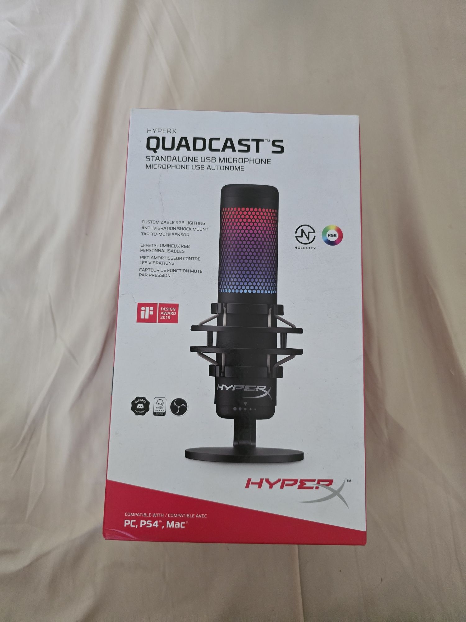 Микровон HyperX Quadcast s