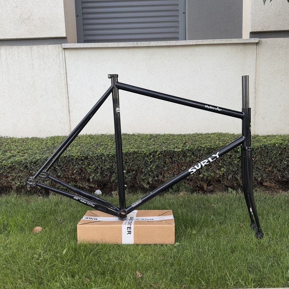 Surly Steamroller Cro-Mo Стоманена Пистова Рамка Fixie Single Speed
