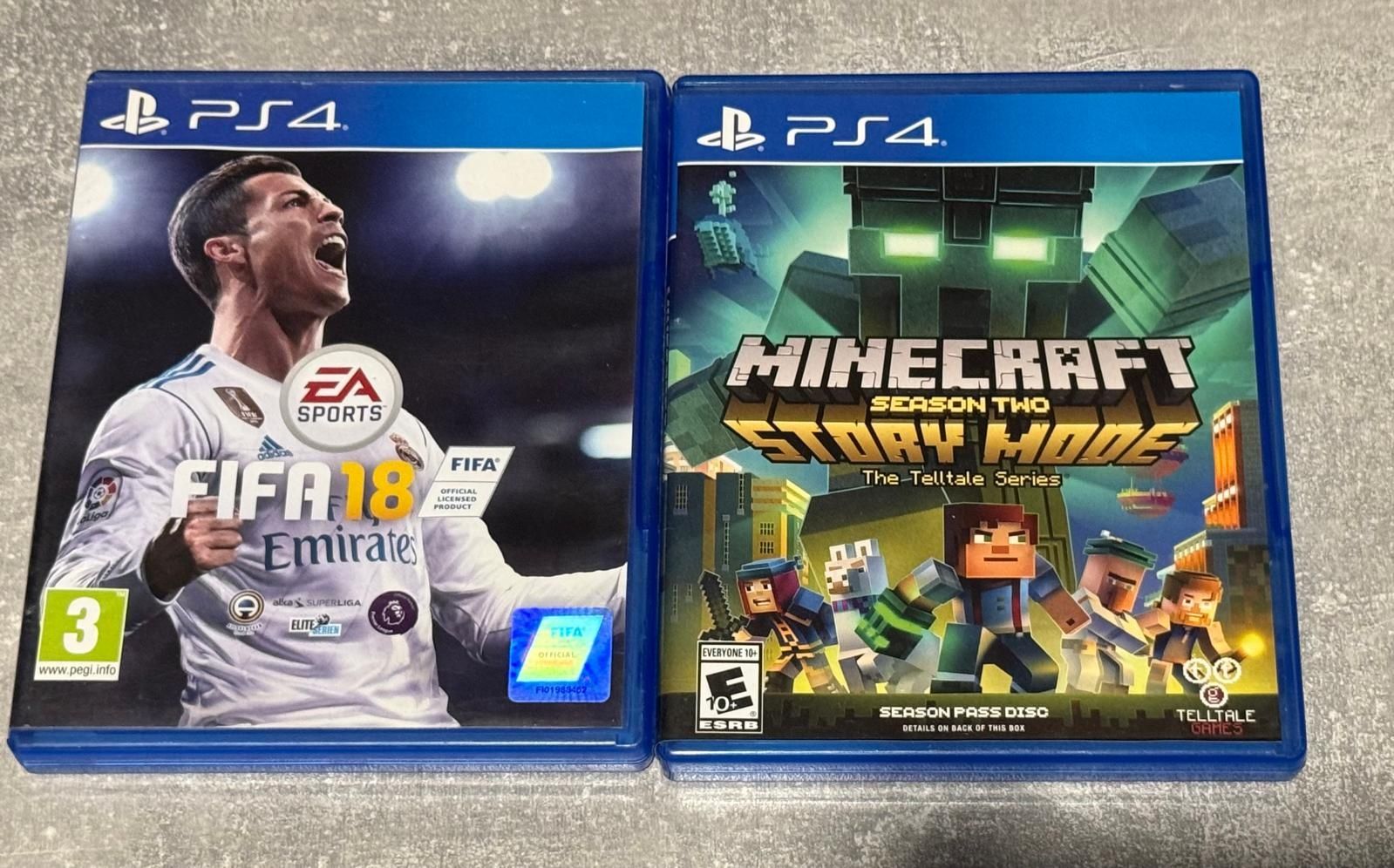 Vand 7 jocuri PS 4 + 1 joc XBOX impecabile.