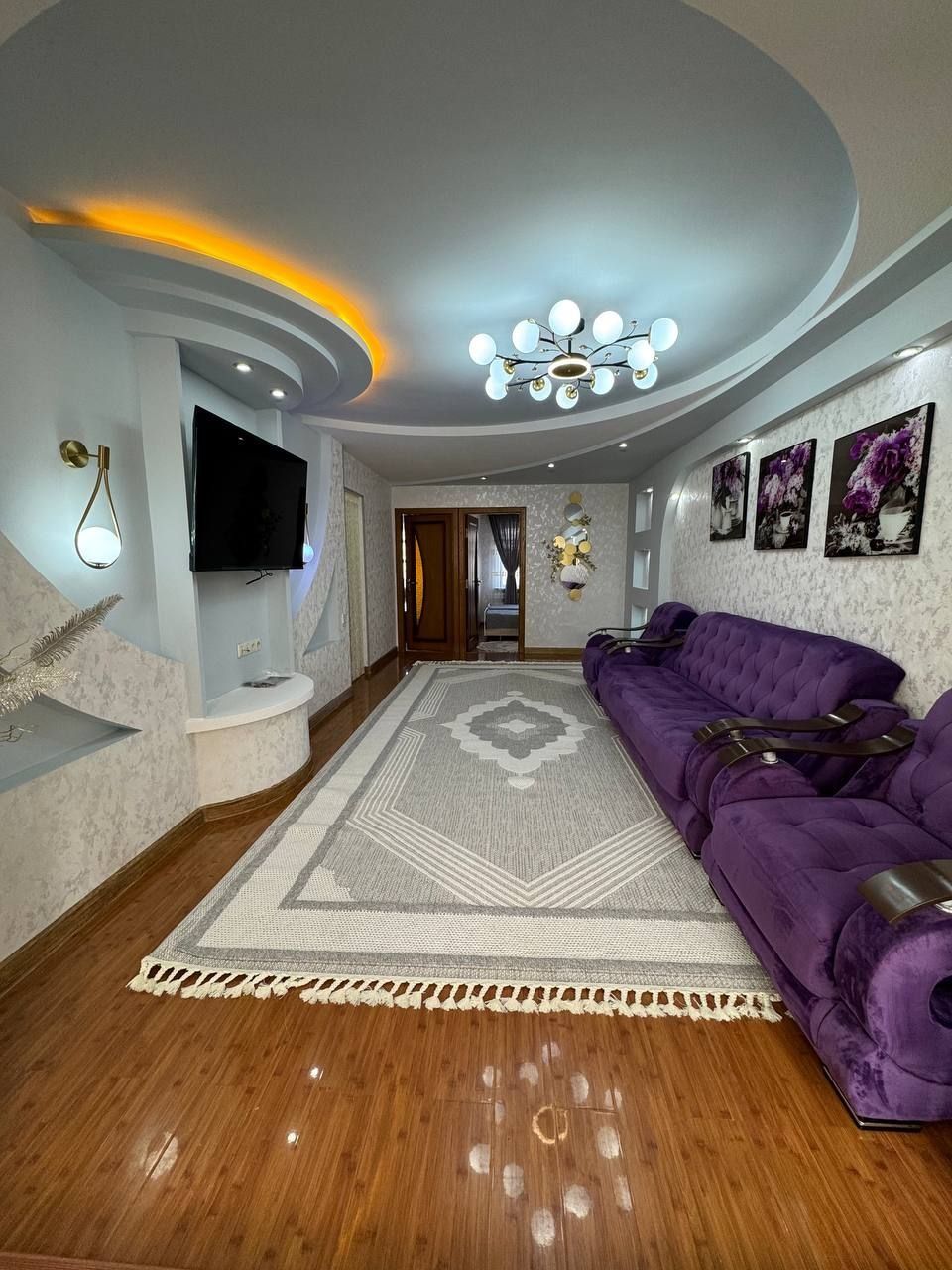 Сдаётся 3х ком кв Premium Lux на Гагарина ор. Кафе Эфенди!!!