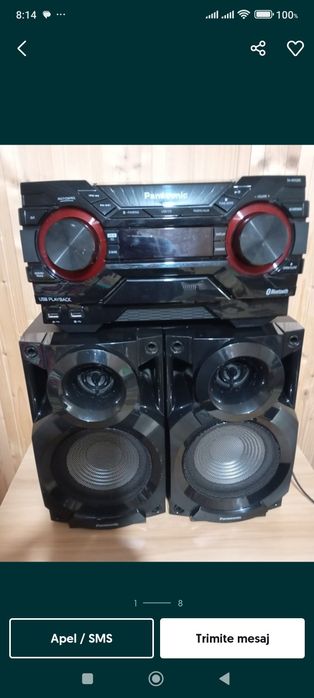 Sistem audio cu telecomanda  3 in 1