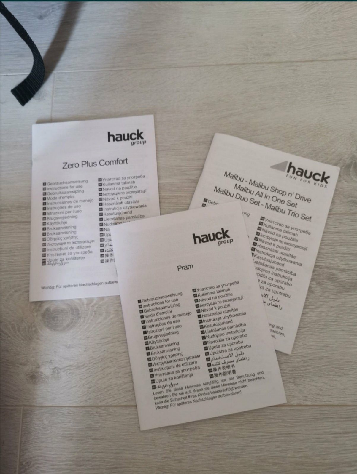 HAUCK 3 в 1 Комбинирана количка MALIBU AII in one