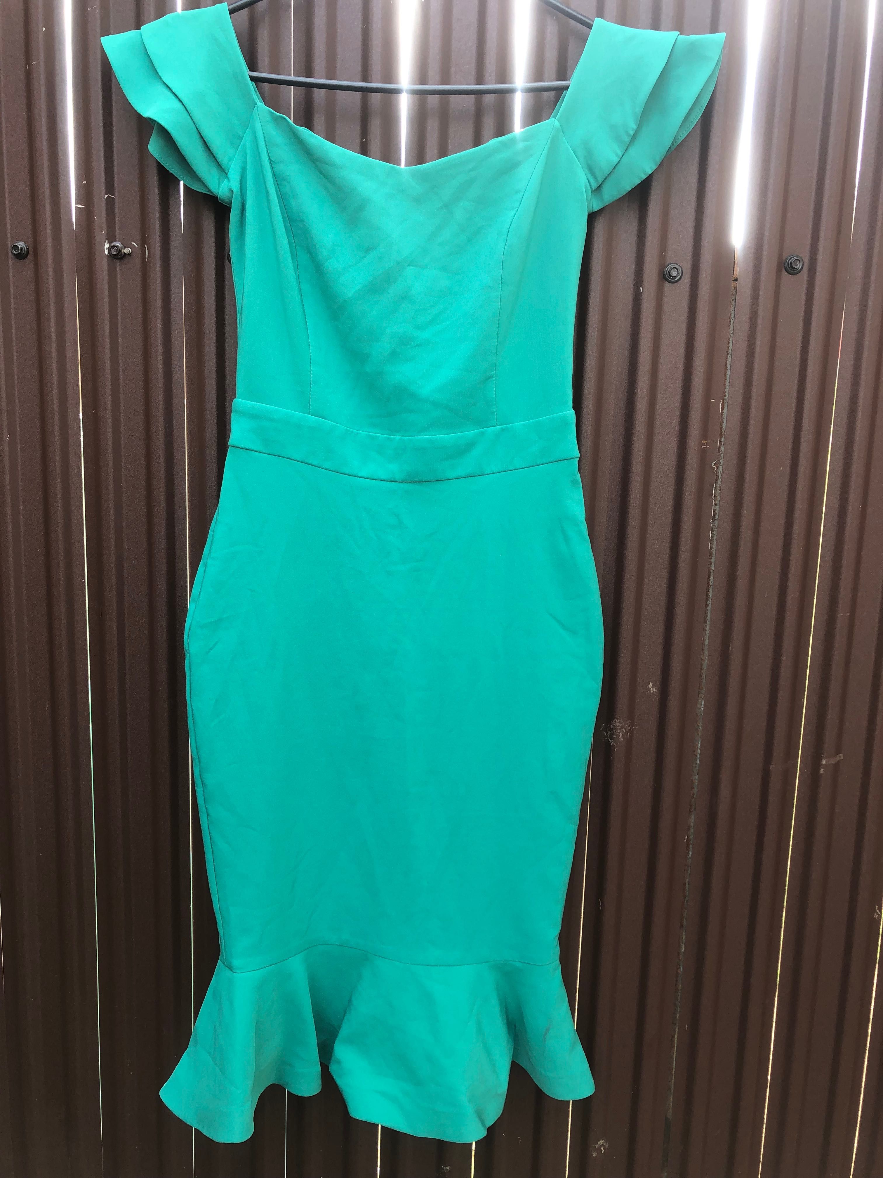 Rochie de petrecere verde mărimea s