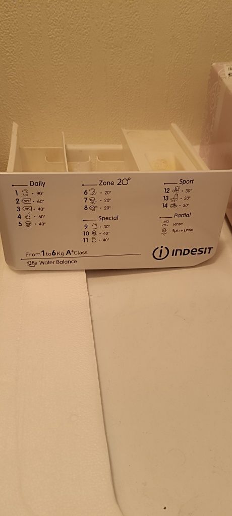 Части за пералня INDESIT IWC 60851