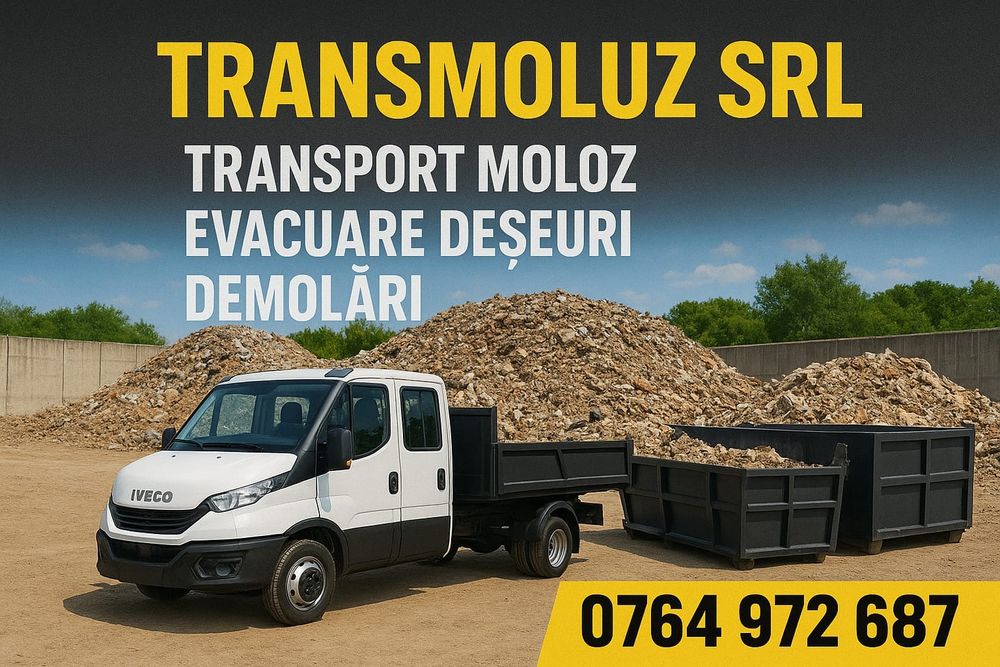 Închiriere containere moluz -îți lăsăm containerul direct în parcare.