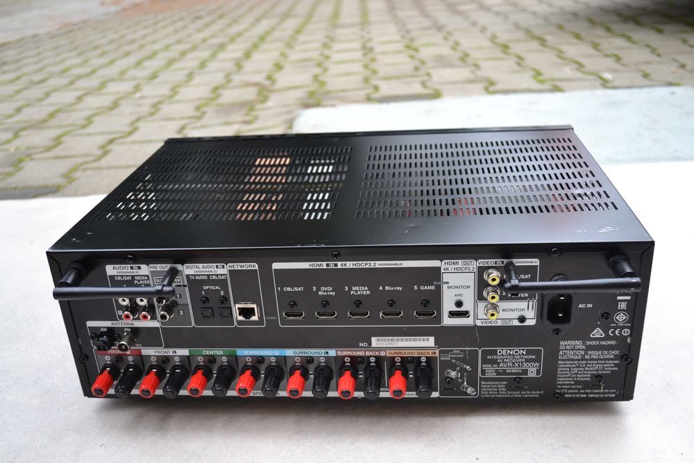 Amplificator Denon AVR X 1300 H cu Bluetooth /HDMI WiFi