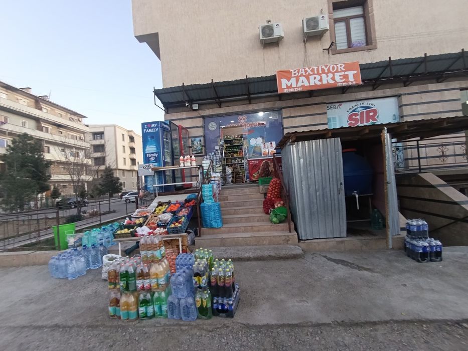 Tayyor biznes.Magazin oziq ovqat va 3 xonali kvartira bir joyda