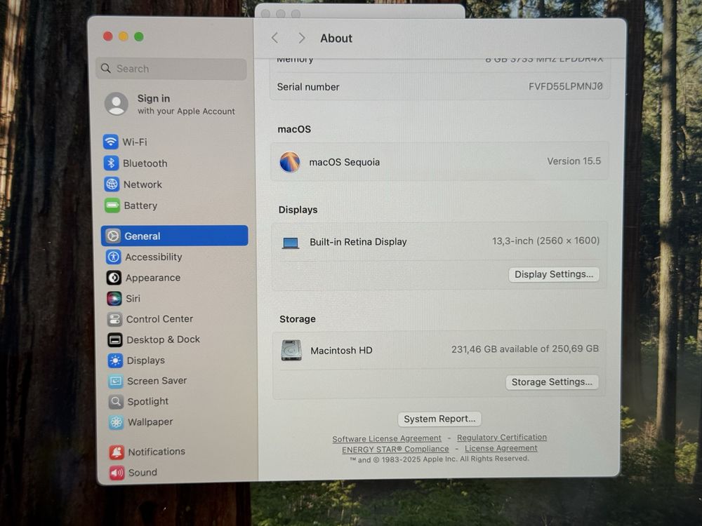 Macbook Air 13” 2020 Rose Gold 256GB SSD