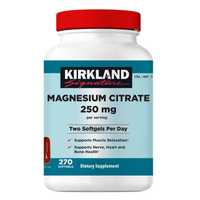 Цитрат магния  270 капсул Kirkland Signature Magnesium Citrate