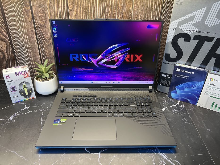 Игровой ноутбук ASUS ROG STRIX SCAR G18 | i9-14900HX | RTX4080 | 32GB