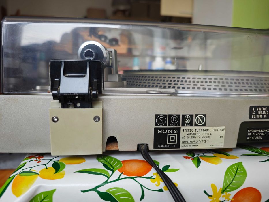 Грамофон Sony PS 313FA, Direct Drive, Automatic
