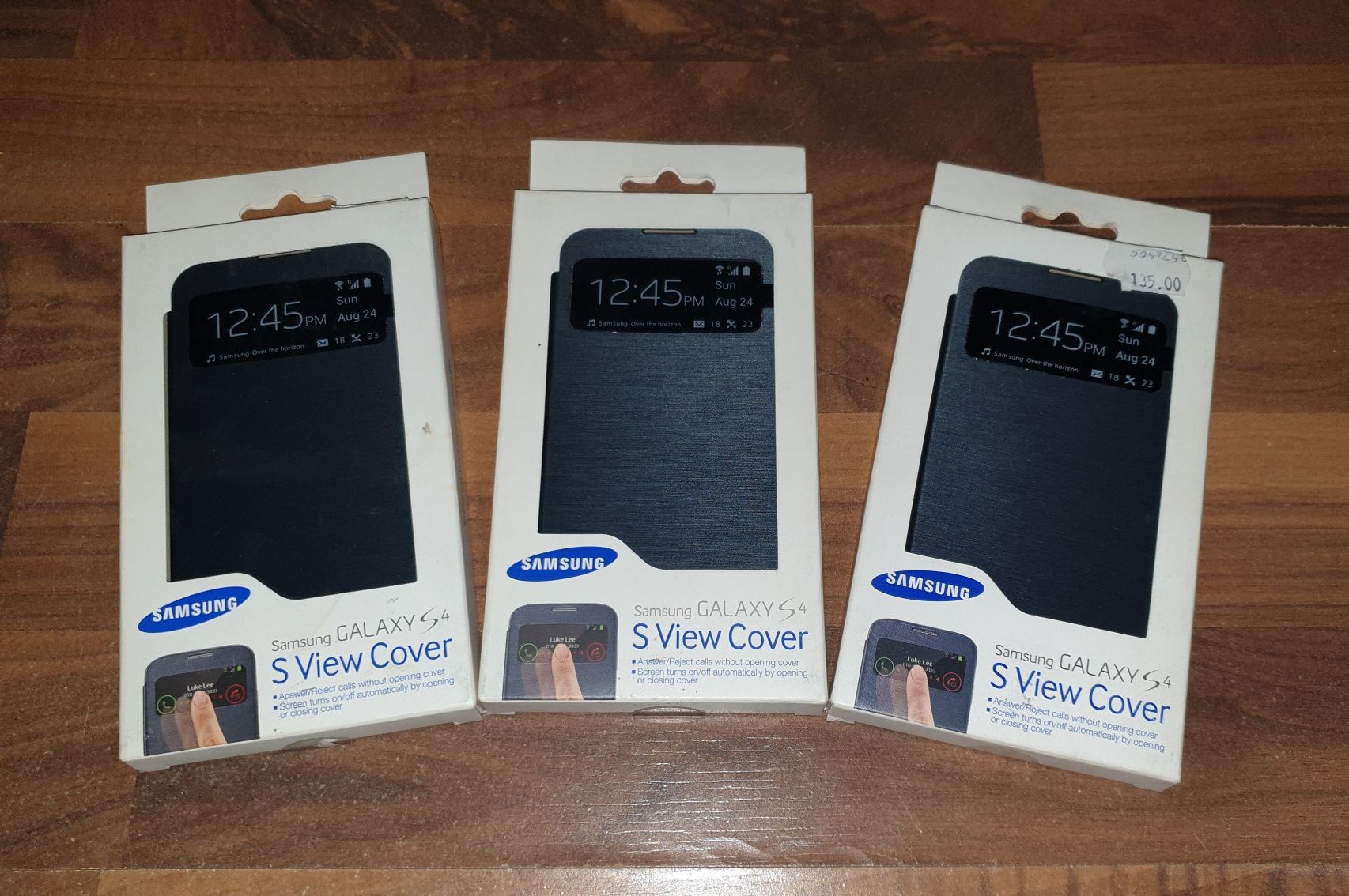 Husa flip smart activa originala Samsung S View Cover Galaxy S4