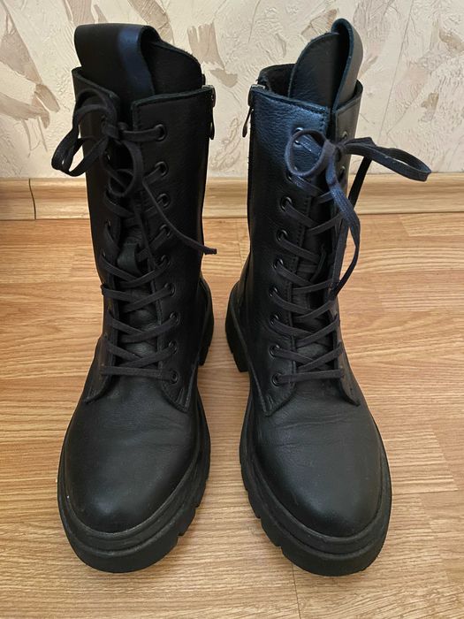 Дамски боти/обувки Естествена кожа - Перфектно състояние