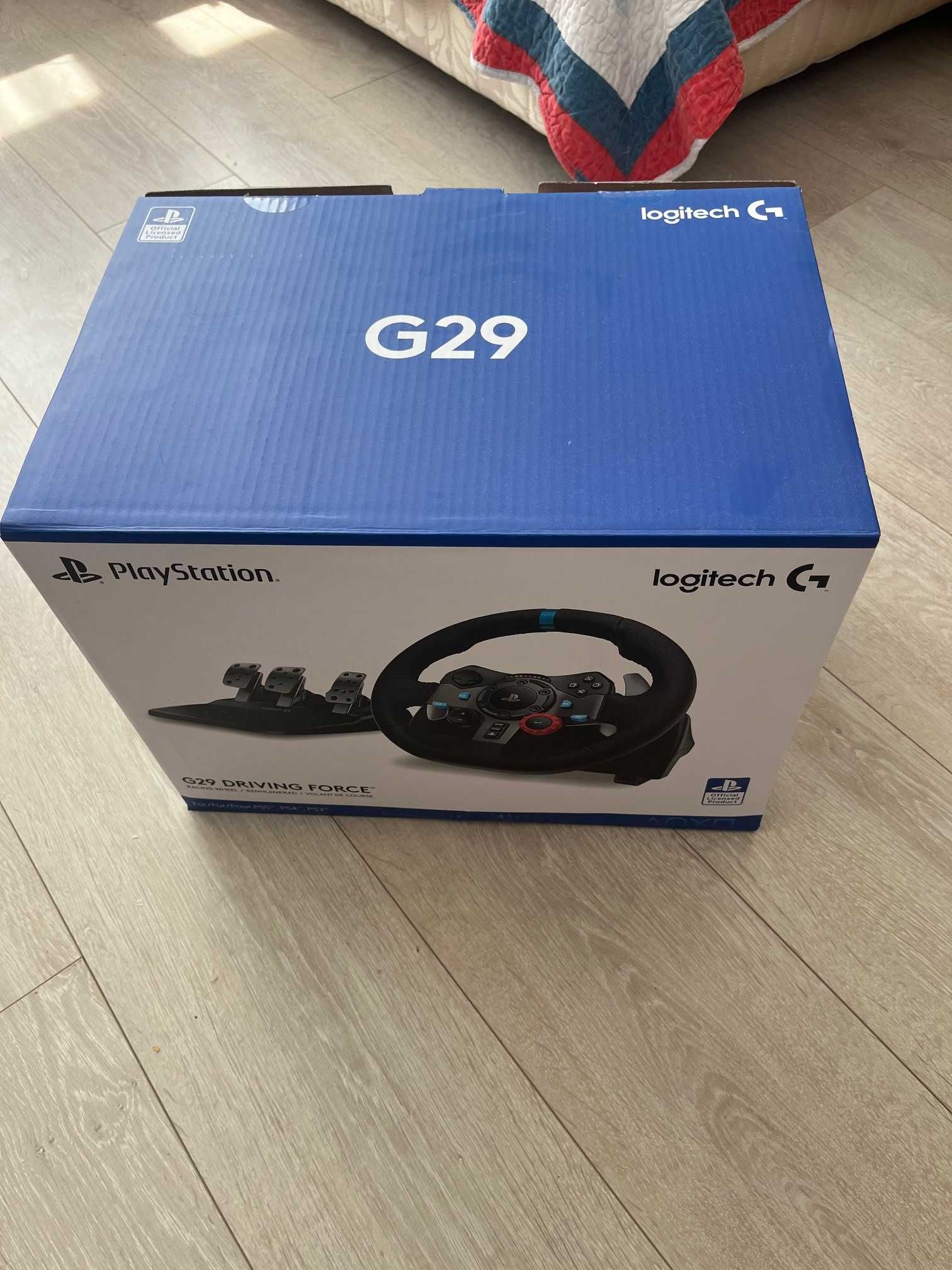 Волан с педали Logitech G29 + shifter Logitech