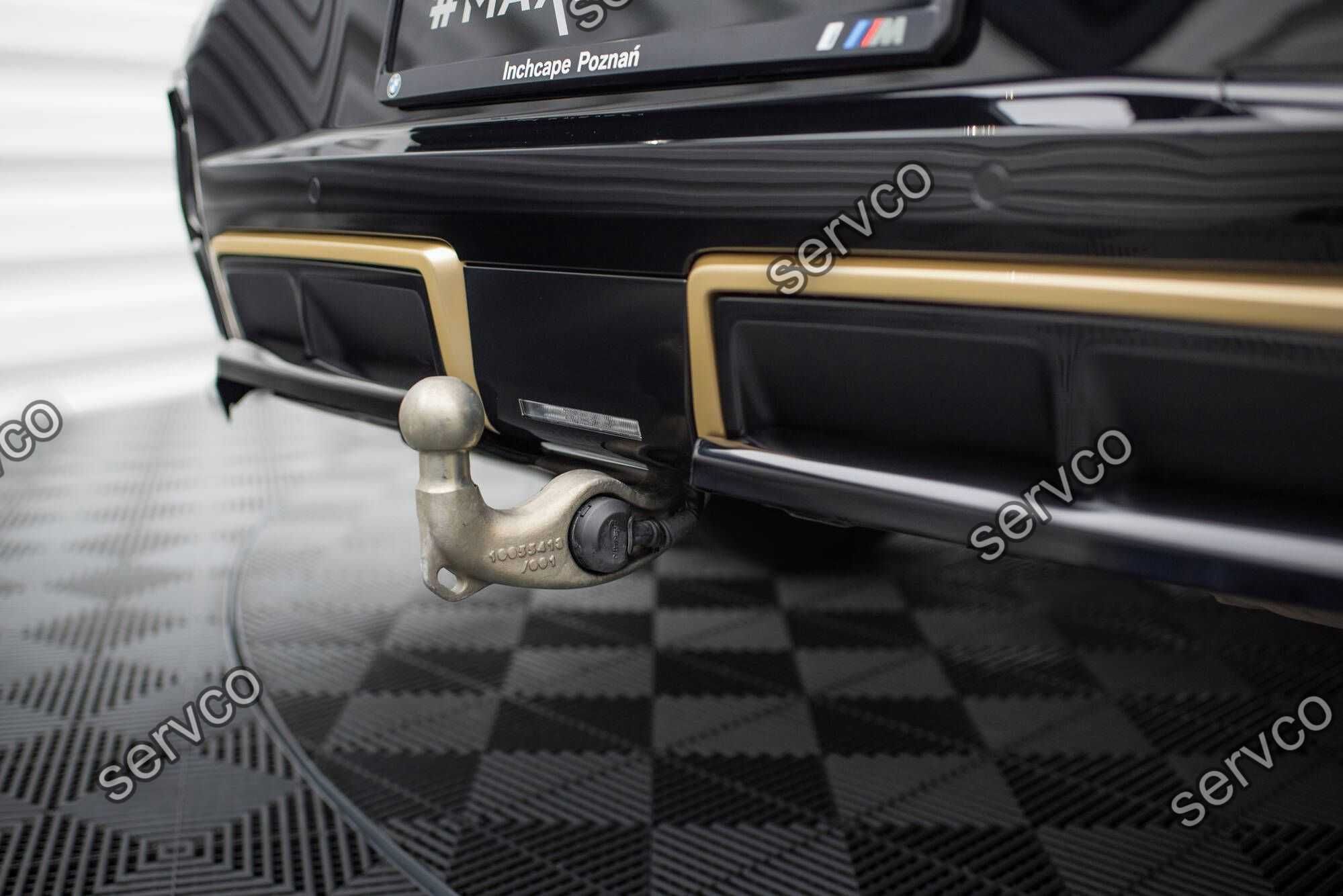 Prelungire splitter bara spate Bmw XM G09 2022- v1 - Maxton Design