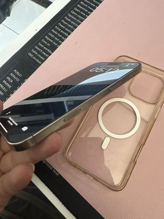 iPhone 16 Pro Max Gold 256GB impecabil baterie 100% garantie Apple