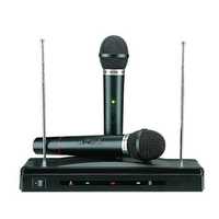 Set 2 microfoane wireless AT-306 Karaoke TRANSPORT GRATUIT