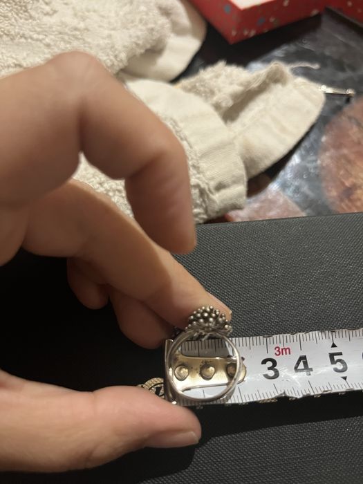 Inel argint reglabil