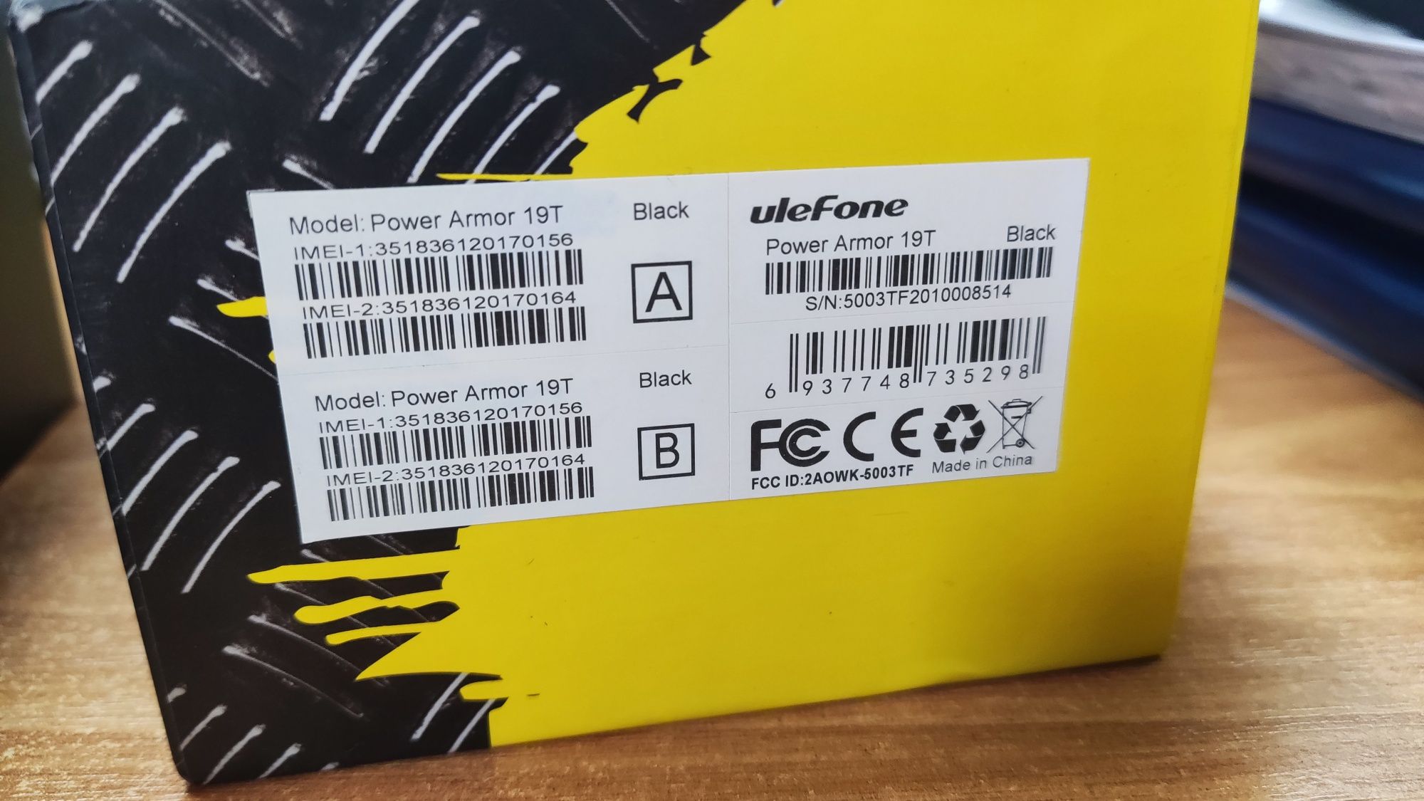Продам смартфон Ulefone Power Armor 19