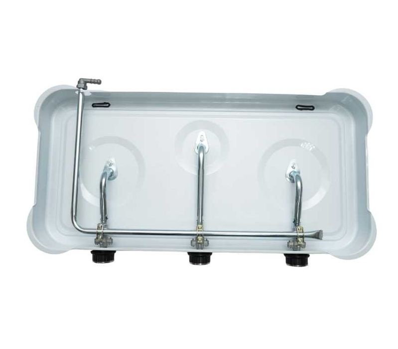 Plita Aragaz 3 Ochiuri Arzatoare Camping Bucatarie Alb LivratGRATUIT