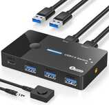Comutator USB 3.0 AILVLVNG pentru partajarea a 2 PC-uri