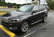 Praguri laterale BMW X5 F15 (2013+) - trepte aluminiu