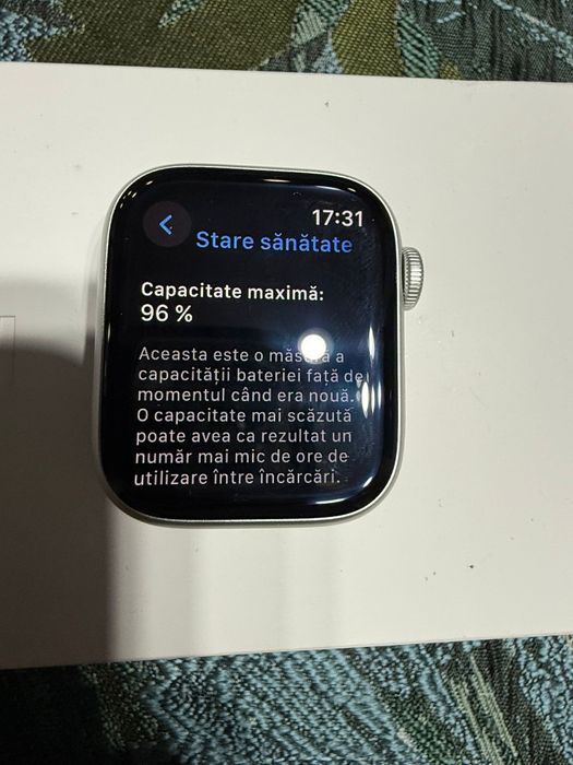 Ceas apple, series 9, mărimea 41 mm, preț 920 roni