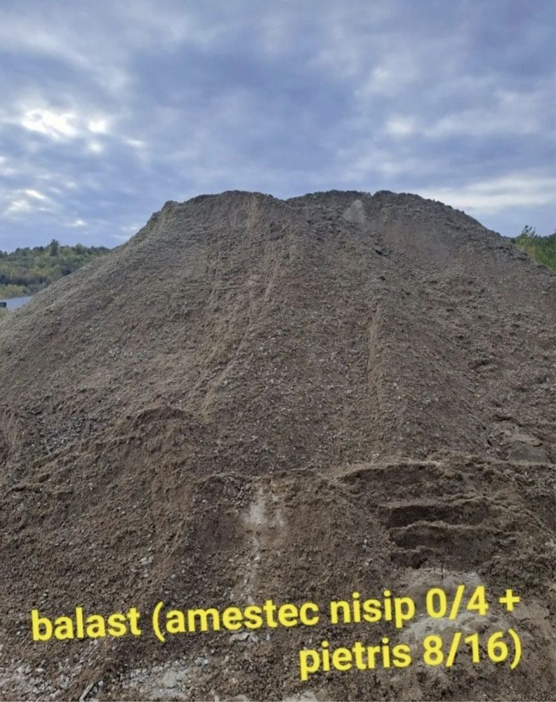 Nisip———piatra…..pamant vegetal