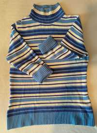 Bluza tricotata cu dungi
