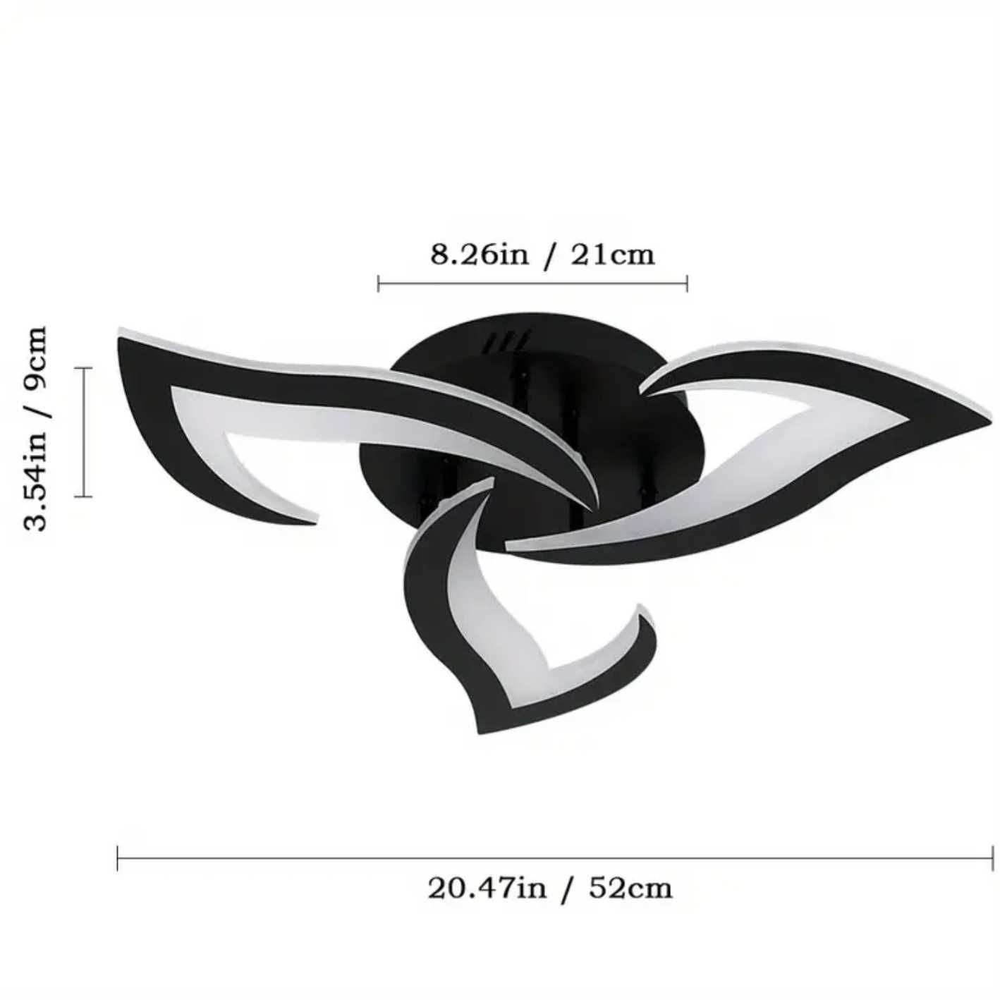 Plafoniera moderna, 36W, 220V, Lumina alba rece 6000K