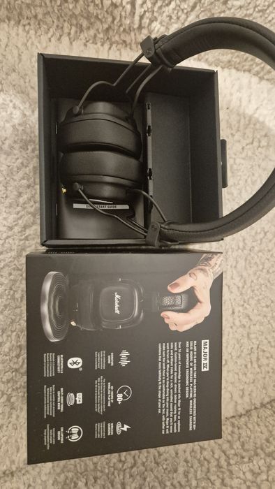 Vand Casti audio On ear Marshall Major IV, Bluetooth, negru