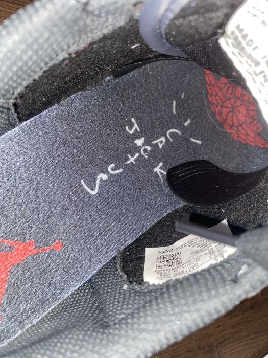 Vand Jordan 1 Travis Scott