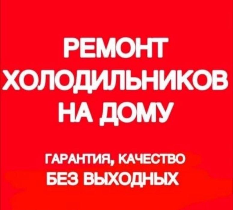 Ремонт холодильников и морозильников с выездом