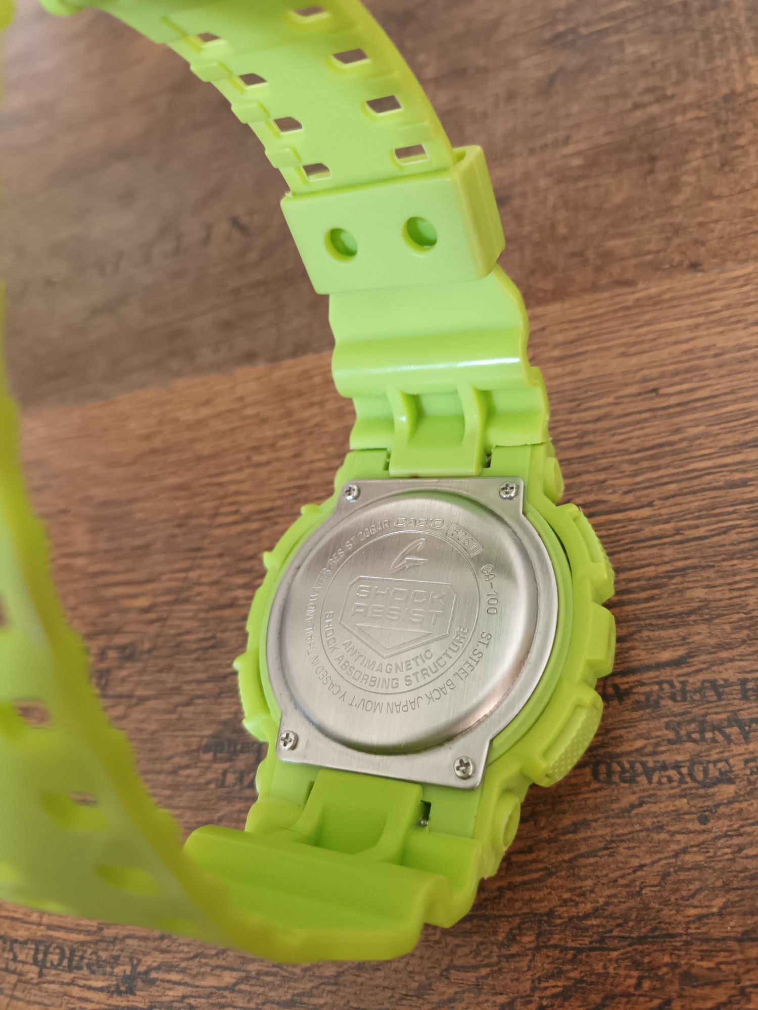 Часовник G - SHOCK цвят: Зелен
