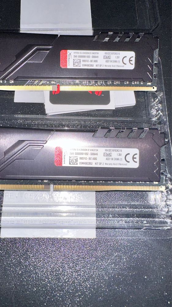 Memorie HyperX Fury Black 16GB DDR4 3200MHz CL16 Dual Channel