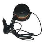 Girofar Led 19w 12-24 V cu prindere magnet ,buton on-off E-MARK