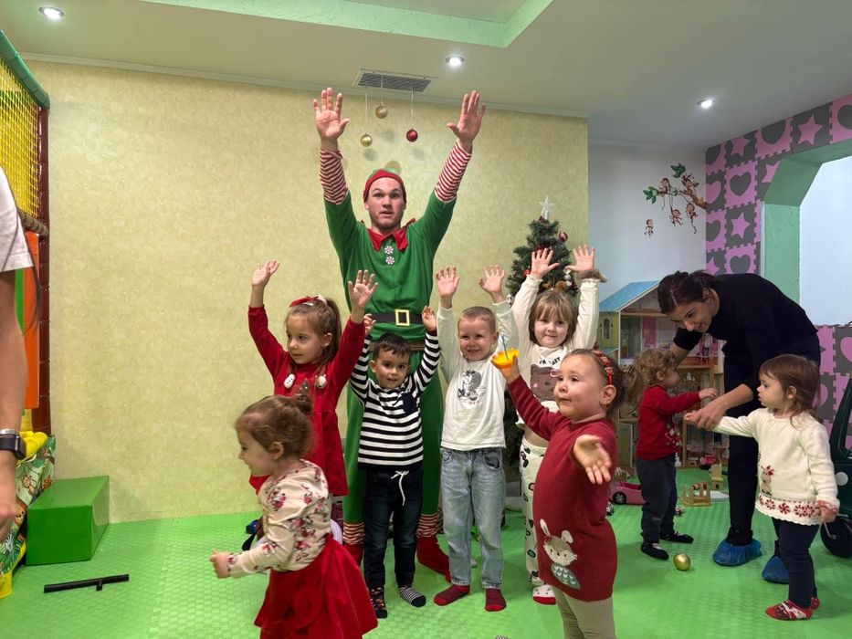 Аниматор Дядо Коледа, Елф, Гринч