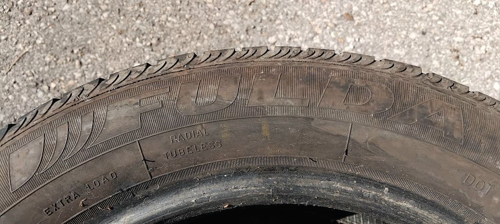 Гуми 215 55 16 Фулда Fulda 2 броя. Нов внос. Не са нови!