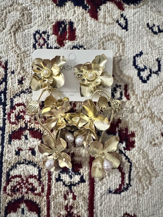 Серьги,обьемные